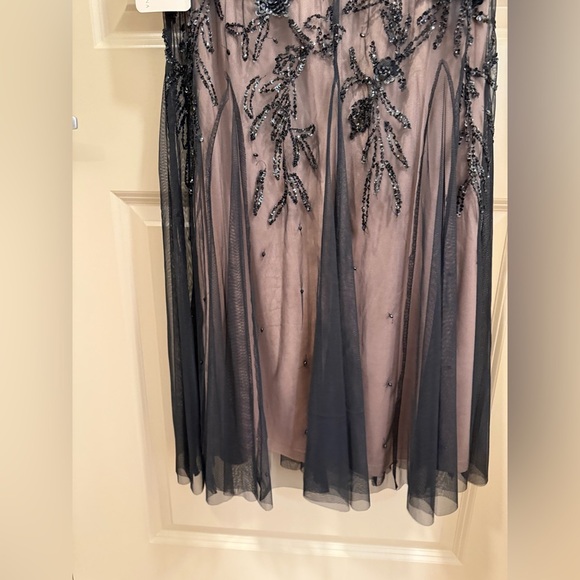 New $279 Adriana Papell Embellished Dress NEW! Size 2 - Picture 7 of 10